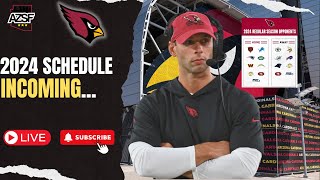 The Arizona Cardinals 2024 Schedule Coming Soon... Are The Cardinals Done Making Moves?