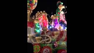 Disney's Christmas parade