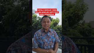 Nasib kepala sekolah yang belum memiliki sertifikat guru Penggerak