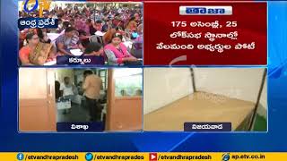 Model Polling Station | for Awareness on Voting | Live Update from Vijayawada