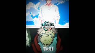 Toji Zenin [OVERRATED] #vs Ryomen Sukuna [ALL FINGERS] #shorts #subscribe :)