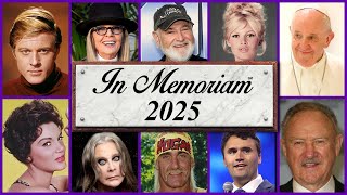 In Memoriam 2025: Famous Faces We Lost in 2025