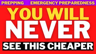 INSANE Once in a Lifetime Prepper Deals: Don't Miss Out!