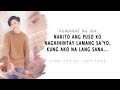 kung ako na lang sana kaye cal feat. maya u0026 michael pangilinan lyrics