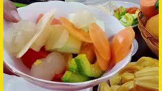 វិធីធ្វើទឹកក្រឡុកផ្លែឈើ How to making fruit frappe