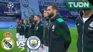 ¡RETUMBA EL BERNABÉU! Suena himno | Real Madrid 0-0 Man City l | UEFA Champions League Semis | TUDN