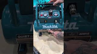 Makita XGT 40v quiet series compressor