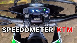 PEMASANGAN SPEEDOMETER KTM || JALUR CABLE UNTUK KAWASAKI D TRACKER/KLX || LENGKAP