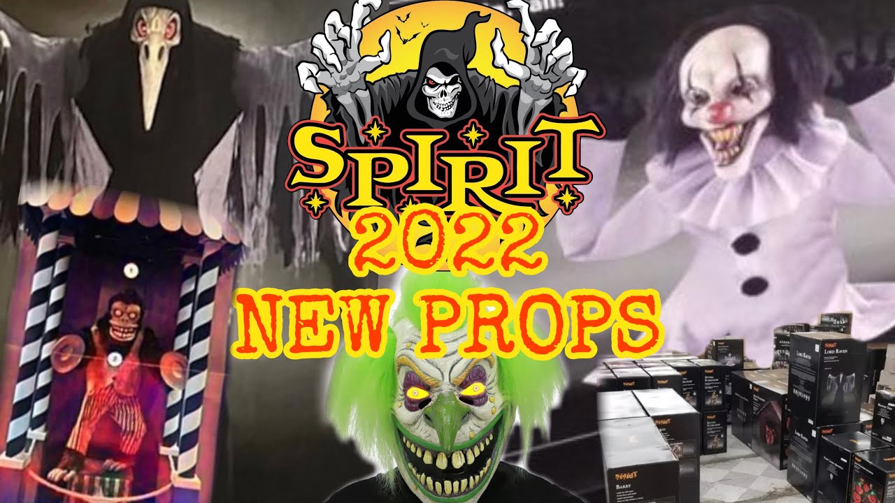 Spirit Halloween 2022 LEAKS New Props And Theme Revealed! Spirit ...