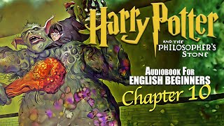 🧙‍♂️⚡HARRY P0TTER BOOK 1 Ch-10⚡🧙‍♂️ audiobook for English Beginners (Leitura Guida)