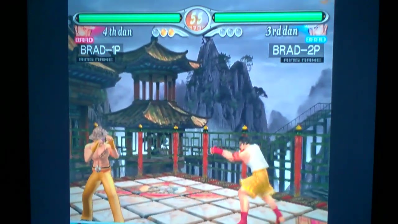 Virtua Fighter 4 Evolution Brad Inspiring Amazing Skill - YouTube