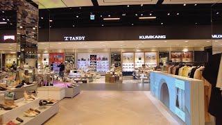 【4k】Korea Department Store 'Shinsegae' in Daegu - Early March