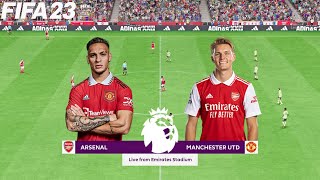FIFA 23 | Arsenal vs Manchester United - Match Premier League Season - PS5 Gameplay