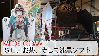 ゆるキャン好きにおススメのKADODE OOIGAWAへ行ってきました。SLとお茶、産直野菜。受験生にも人気です(大井川鉄道門出駅)