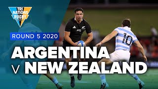 Tri Nations 2020 | Argentina v New Zealand - Rd 5 Highlights