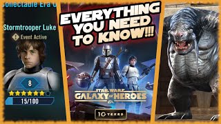 SWGOH's 10 Year Anniversary Update! Here's Everything You Need to Know...