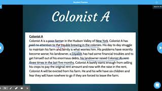 Infer the Colonist- Pat, Loyalist or Neutral