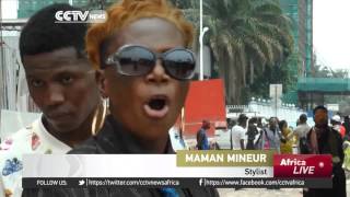 Fashion enthusiasts celebrate in the capital, Kinshasa