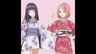 Sakura and Hinata edit ❤️#sakura#hinata