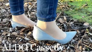 Aldo Cassedy heels walk in deep mud