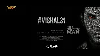 VISHAL 31 - Official BGM | Vishal | Thu.Pa.Saravanan | Yuvan Shankar Raja | VFF