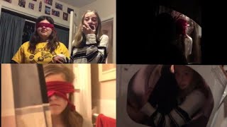 BLINDFOLDED HIDE AND SEEK (VERY CHAOTIC)