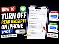 How to find read receipts on iphone (2026)
