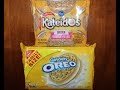 Kroger Golden Kaleidos vs Nabisco Golden Oreo Blind Taste Test