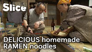 Handmade ramen noodles recipe with grilled fish | SLICE