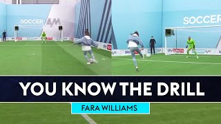 Fara Williams & Jimmy Bullard recreate Man City's BEST goals of the season! | You Know The Drill