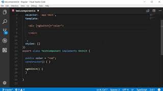 Angular 6 Tutorial 13 ngSwitch Directive