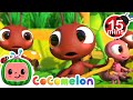 Row, Row, Row Your Boat (Ant Version)  15 MIN COMPILATION| CoComelon Nursery Rhymes & Kids Songs