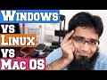 Windows vs Linux vs Mac OS for Geeks!