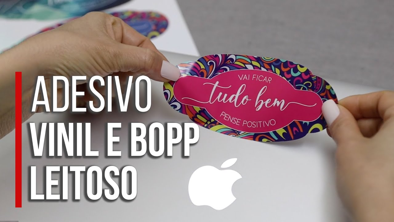 Adesivo Vinil E Bopp Leitoso - YouTube