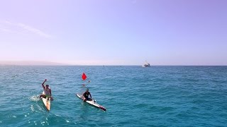 Catalina Classic Paddleboard Race - shot 100% on DJI Inspire1 drone