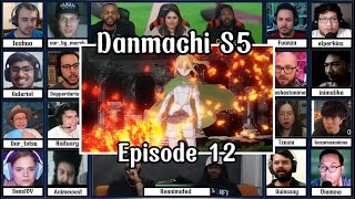 DANMACHI Season 5 Episode 12 MEGA Reaction Mashup