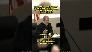 Do you agree with this Supreme Court Justice's bombshell point during Kayla Giles' oral argument?