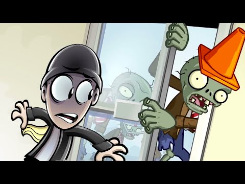 Animación de Plantas vs Zombies Jay y Bob el Silencioso PVZ 2 Primal Toda la animación