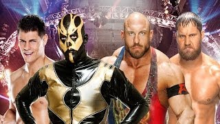 Elimination Chamber 2014 Kickoff - Cody Rhodes \u0026 Goldust vs. Ryback \u0026 Curtis Axel