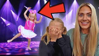 3 Year Old Posie Performs Her 1st Dance Routine On Stage!!!