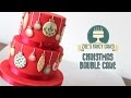 Christmas bauble cake Christmas collaboration