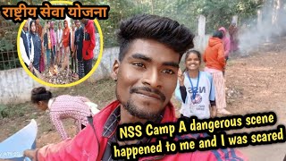 😱 NSS Camp A Dangerous Scene 😱 Camp Me Long Time Work To All Students Together 😍।। #Rosal vlogs,,