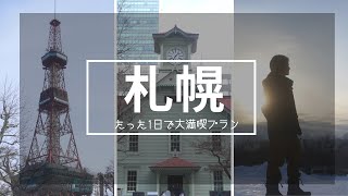 【大満喫】たった1日で札幌の主要観光地巡りまくり！