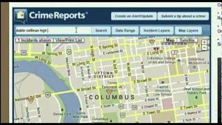 Interactive Crime Map