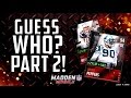 GUESS WHO PACK WAGER vs. MMG! - Madden Mobile 16