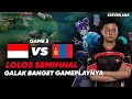 INDONESIA vs MONGOLIA GAME 2, Galak Banget Permain Timnas Indonesia, IESF WEC 2024.