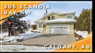 Calgary Real Estate Property Video Tour Production - 305 Scandia Bay NW