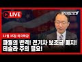 [미국마감] 파월의 반격! 전기차 보조금 폐지! 테슬라 주의 필요!