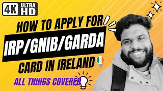 HOW TO APPLY GNIB/IRP/GARDA CARD FOR SPOUSE IN IRELAND | ഈ കാര്യങ്ങൾ ശ്രദ്ധിക്കണം | VLOG - 003