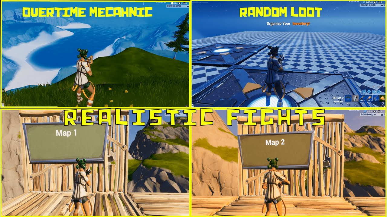 How To Make A Realistic 1v1 (Mid Game Fights) Map In Fortnite Creative ...